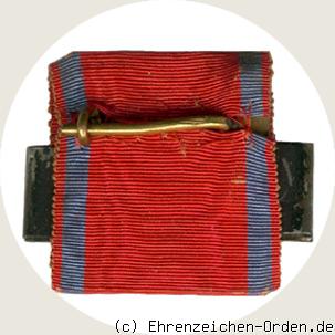 Dienstauszeichnung 2. Klasse 12 Jahre Schnalle König Wilhelm II. R&uuml;ckseite