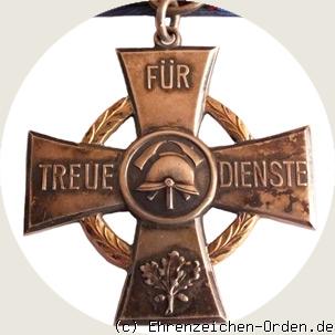 Feuerwehr-Verdienstkreuz des Württembergischen Landesfeuerwehrverbandes R&uuml;ckseite
