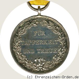 Silberne Militärverdienstmedaille 1892 R&uuml;ckseite